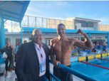 لوجين وسيف يحصدان ذهبية وبرونزية السباحة بالزعانف في ألعاب البحر المتوسط
