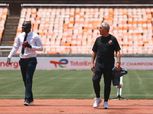 كولر يعاين ملعب «بنجامين مكابا» قبل مباراة سيمبا غدًا