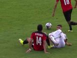 اشتباك بين لاعبي مصر والمغرب في ممر غرف خلع الملابس «فيديو»