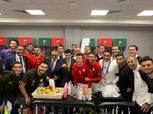 وزير الرياضة يحتفل مع لاعبي المنتخب المصري بالتأهل لأولمبياد طوكيو (صور)