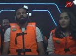 جنش مع رامز جلال في برنامج رامز عقله طار.. سخرية ووعيد بعد إخراج لسانه