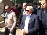 محافظ بورسعيد يتقدم مشيعي جنازة نجم المصري الراحل