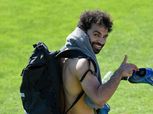 محمد صلاح ينشر صورا من تدريبه الأول مع ليفربول: "عدنا"