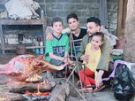 رجب بكار يحتفل بعيد الربيع بالشوي: "شقاوة قديمة بردو"