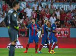 بالفيديو| سواريز والحدادي يقربان برشلونة من لقب السوبر
