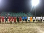 المدينة الجامعية بدمياط تستقبل الطلاب المشاركين في بطولة كرة القدم الشاطئية