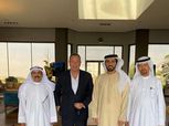 محمود الخطيب في ضيافة رئيس اتحاد الكرة الإماراتي «صور»
