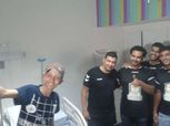 منتخب مصر لناشئي اليد يزور مستشفى سرطان الأطفال ببرج العرب