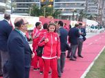 بالصور| تجمع بعثة مصر قبل المشاركة في ختام أولمبياد ريو دي جانيرو