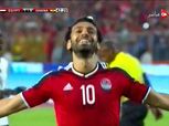 بالفيديو| انتهاء الشوط الأول بهدف صلاح في مباراة مصر وغانا