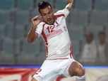 بالصور| لاعب الأهلي يحتفل بفوز تونس على مصر