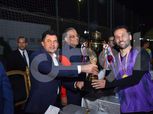 وزير الرياضة يحضر نهائي وحفل تسليم جوائز دورة الوطن الرمضانية (صور)