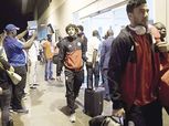 الجابون 2017| بالصور.. المنتخب يصل إلى مطار بور جانتي للسفر إلى العاصمة الجابونية