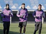 مصابي ريال مدريد يستعدون للمشاركة في "الديربى"
