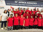 منتخب السباحة يتصدر البطولة الأفريقية الـ15 للناشئين بـ«33 ميدالية»
