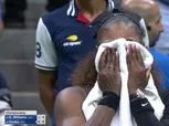 بالصور| سيرينا ويليامز تخسر بطولة أمريكا المفتوحة للتنس وتدخل في نوبة بكاء