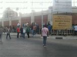 احتشاد جماهيري أمام ستاد الإسكندرية للحصول علي تذاكر مباراة مصر والكونغو