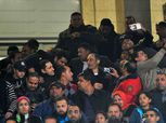 بالصور| علاء وجمال مبارك في مباراة مصر وتونس