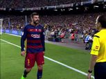 بالفيديو|  الكلاسيكو.. بيكيه يسجل الهدف الأول لريال مدريد بالخطأ في مرماه