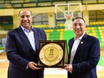 «الشريف» يكرم أبطال فريق كرة السلة بنادي الاتحاد السكندري