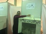 أحمد عيد يدلي بصوته في انتخابات الزمالك