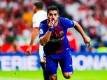 بالفيديو| برشلونة يلامس لقب كأس الملك بثلاثية في أشبيلية بالشوط الأول