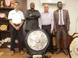 حسين لبيب يستقبل نائب رئيس المريخ السوداني «صور»