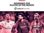 «ميسي» ينافس «رونالدو وجريزمان» على لاعب الشهر بالدوري الإسباني