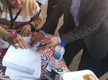 بالصور| «المسلماني والفولي« يصوتان في انتخابات الزهور