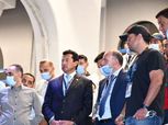 وزير الشباب والرياضة يتفقد منافسات بطولة العالم للسلاح باستاد القاهرة