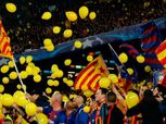 برشلونة مهدد بعقوبات «ويفا» بسبب البالونات الصفراء