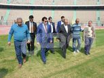 بالصور| وزير الرياضة ووزير الزراعة يقومان بجولة تفقدية باستاد القاهرة الدولي