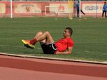 تدريبات منفردة لـ «سعد سمير» و«نيدفيد» قبل مباراة «الأهلي والوصل»