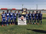 بالصور| تكريم الشهيد عمرو فريد قبل مباراة أسوان وناصر ملوي