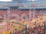 توافد جماهير الأهلي على استاد القاهرة لحضور مباراة الرجاء المغربي
