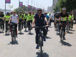 وزير الرياضة يقود ماراثون دراجات بسوهاج ويتفقد استاد المحافظة