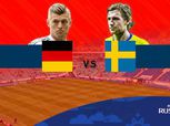 كأس العالم| بث مباشر لمباراة ألمانيا والسويد