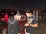 محمد إبراهيم والمرغني وفتح الله يودعون علاء علي أمام المقابر (صور)