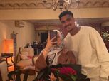 حسام عبد المجيد لاعب الزمالك يحتفل بخطوبته «صور»