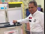 محمود سعد يدلي بصوته في انتخابات الرئاسة 2024