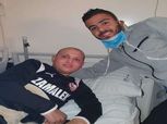 إبراهيم عبد الخالق يزور سعد محمد ناشئ الزمالك في المستشفى (صور)