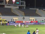 جماهير الزمالك تهتف لمحمد عبد المنصف بعد الهدف الأول في دجلة