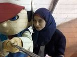 بالصور| المحلة تودع بطلة الكاراتيه بعد وفاتها في حادث مفجع