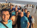 بالصور| المصري يستعد لسونجو بالاستجمام على شواطئ المحيط الهندي