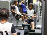 المصري يتدرب في "الجيم" على فترتين لرفع المعدلات البدنية استعدادا للدوري (صور)