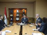 بالصور| وزير الشباب والرياضة يلتقي رئيس الاتحاد المصري لكرة اليد