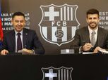 بالفيديو والصور| «بيكيه» يوقع عقده الجديد مع برشلونة