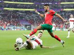 بطاقة حمراء لـ وليد شديرة لاعب المغرب أمام البرتغال