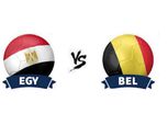 ركلة جزاء غير محتسبة لـ مصر أمام بلجيكا