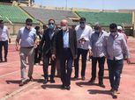 لجنة من الهيئة الهندسية للقوات المسلحة تزور ستاد بورسعيد